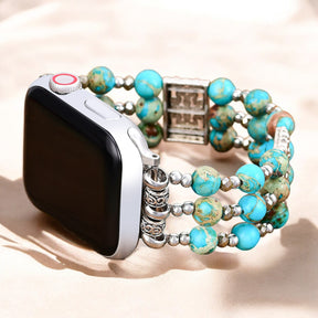 Correa Artisanal Turquoise Spirit Stretch para Apple Watch