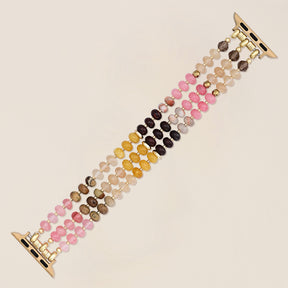 Correa Amber Bloom Stone Stretch Apple Watch