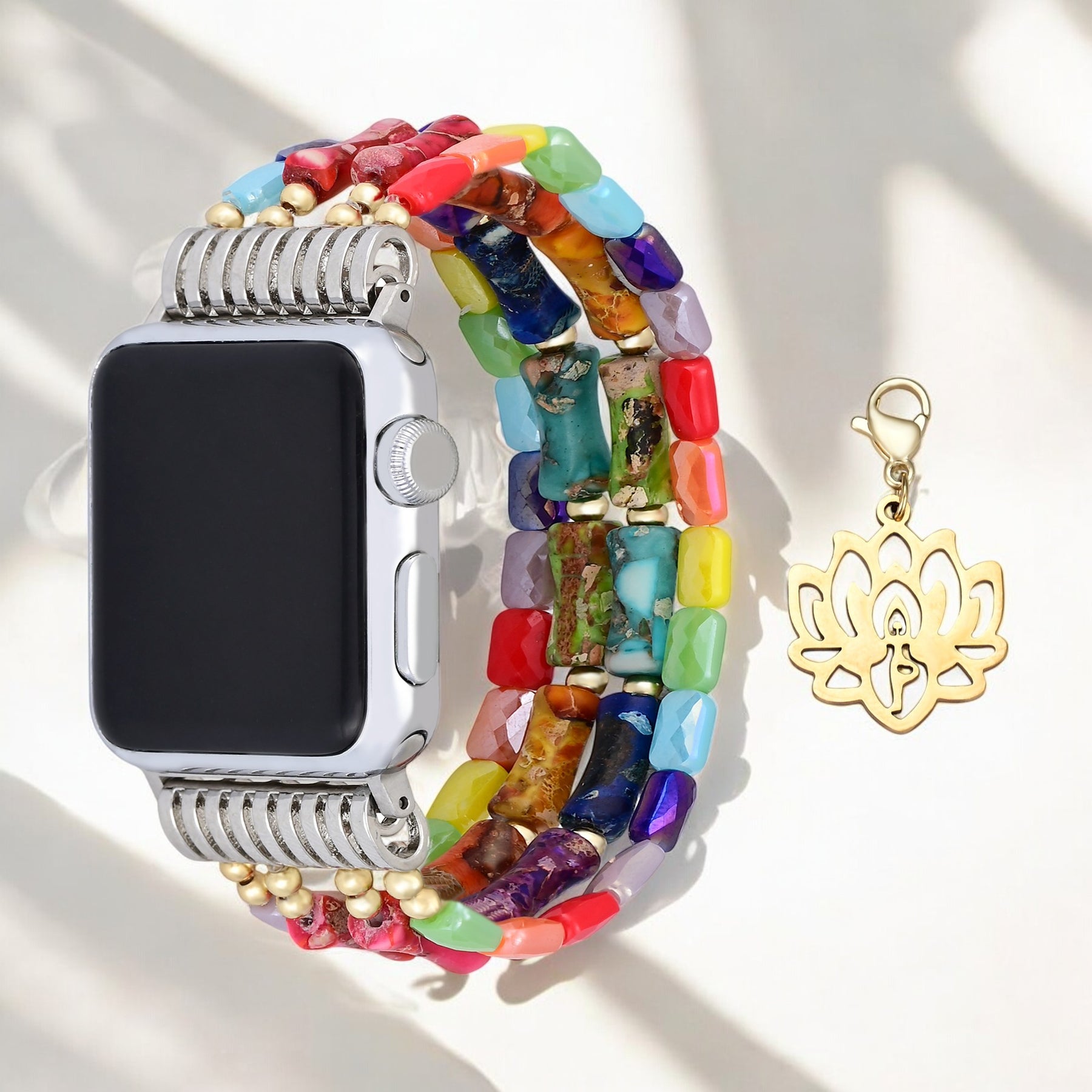 Correa Lotus Chakra Stretch Apple Watch