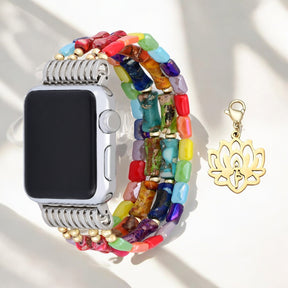 Correa Lotus Chakra Stretch Apple Watch