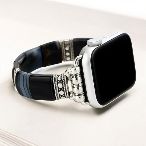 Correa Bohemia Noir Stretch para Apple Watch