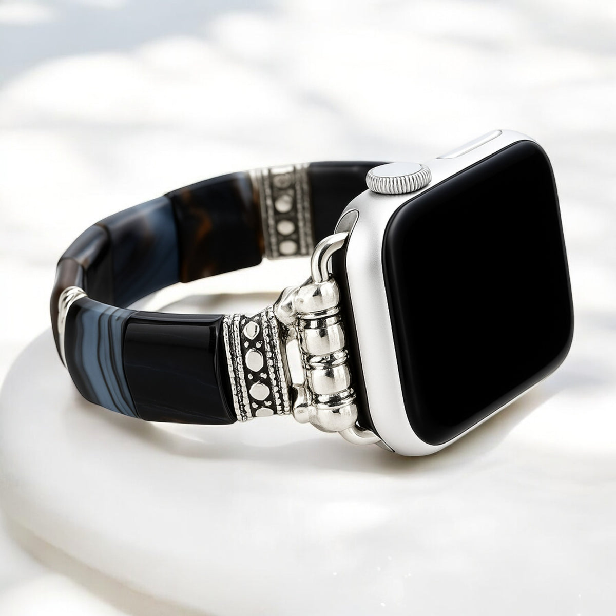 Correa elástica Apple Watch Jade Glimmer