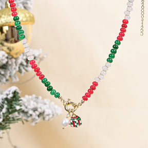 Collar de perlas Winterberry