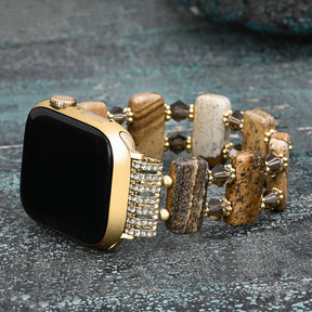 Correa para Apple Watch con brillo encantado de Halloween