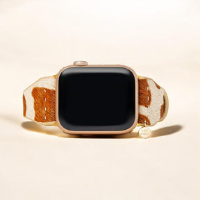Correa de cuero elegante Savannah para Apple Watch