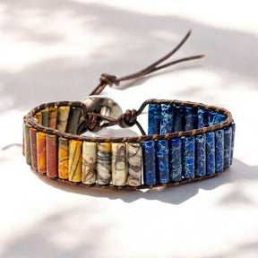 Pulsera de Jaspe Guerrero para Hombre