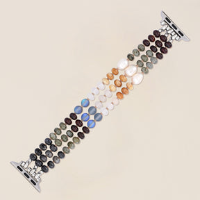 Correa Tropical Earth Stone Stretch para Apple Watch