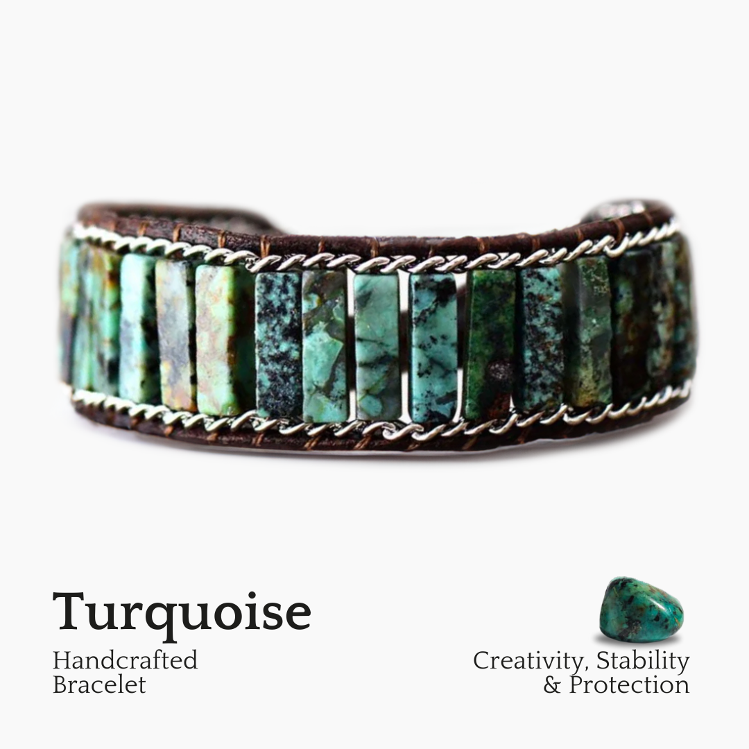 Brazalete de Turquesa Oceánica
