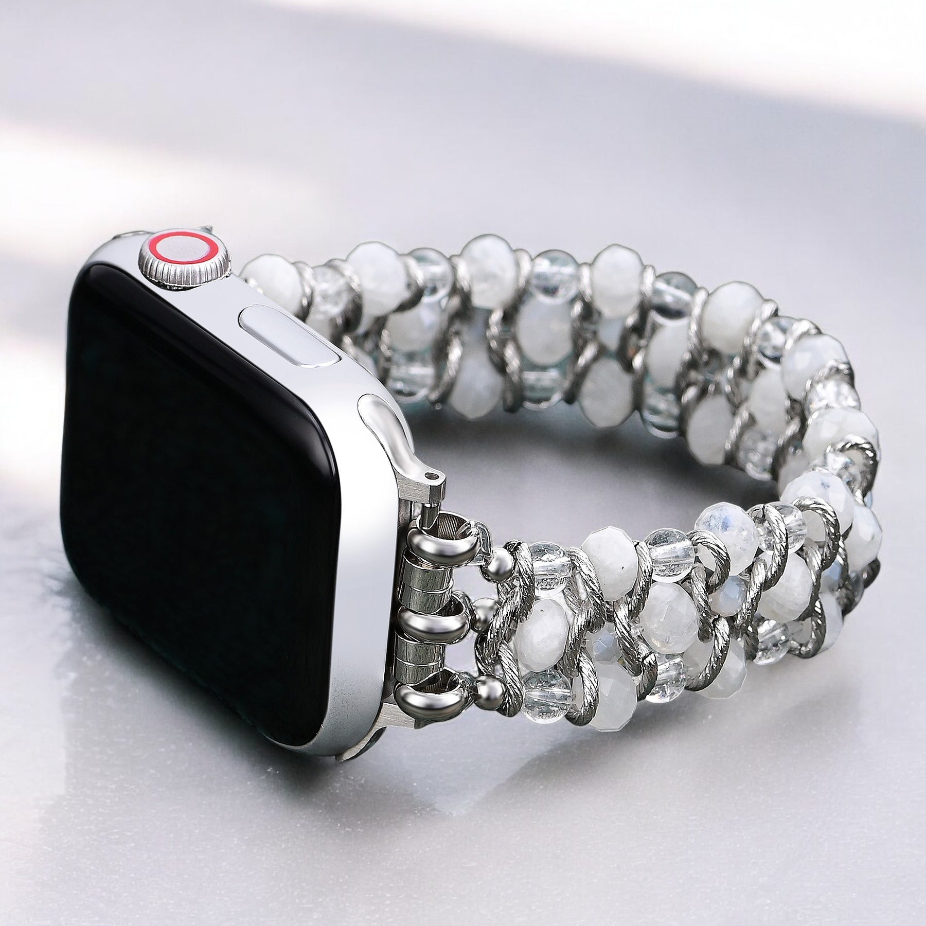 Correa elástica trenzada Moon Mirage para Apple Watch
