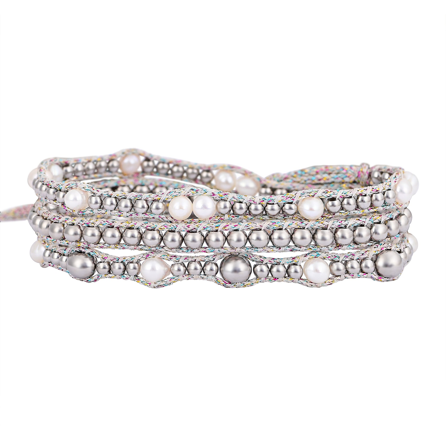 Pulsera de Protección con Perla Brillante