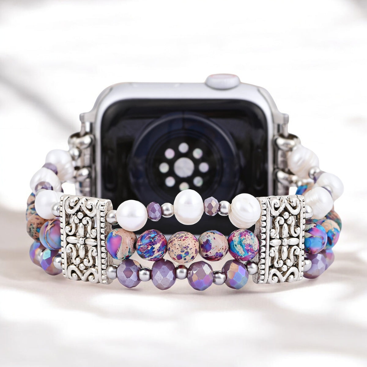 Correa Artisanal Jasper Oasis Stretch para Apple Watch