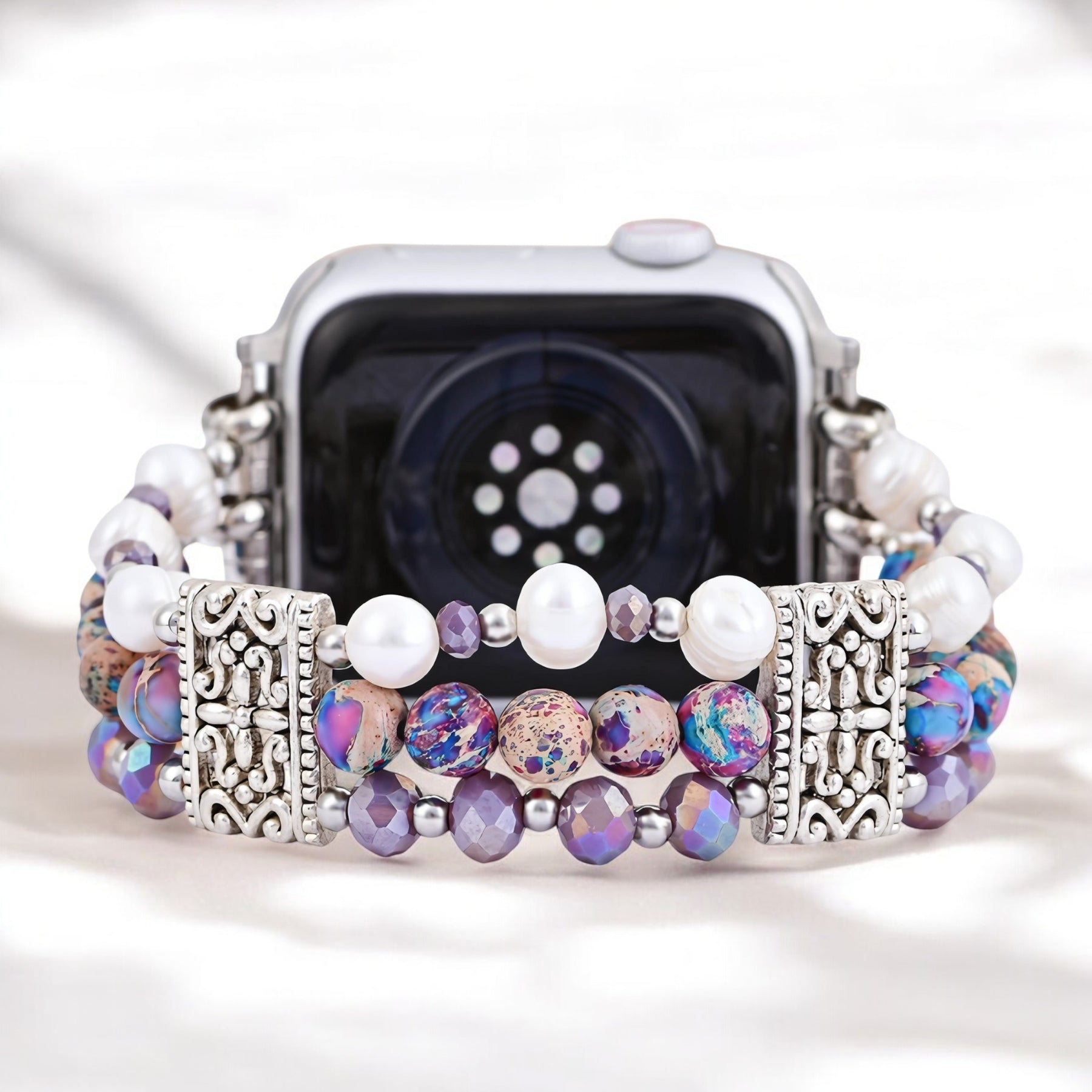 Correa Artisanal Jasper Oasis Stretch para Apple Watch