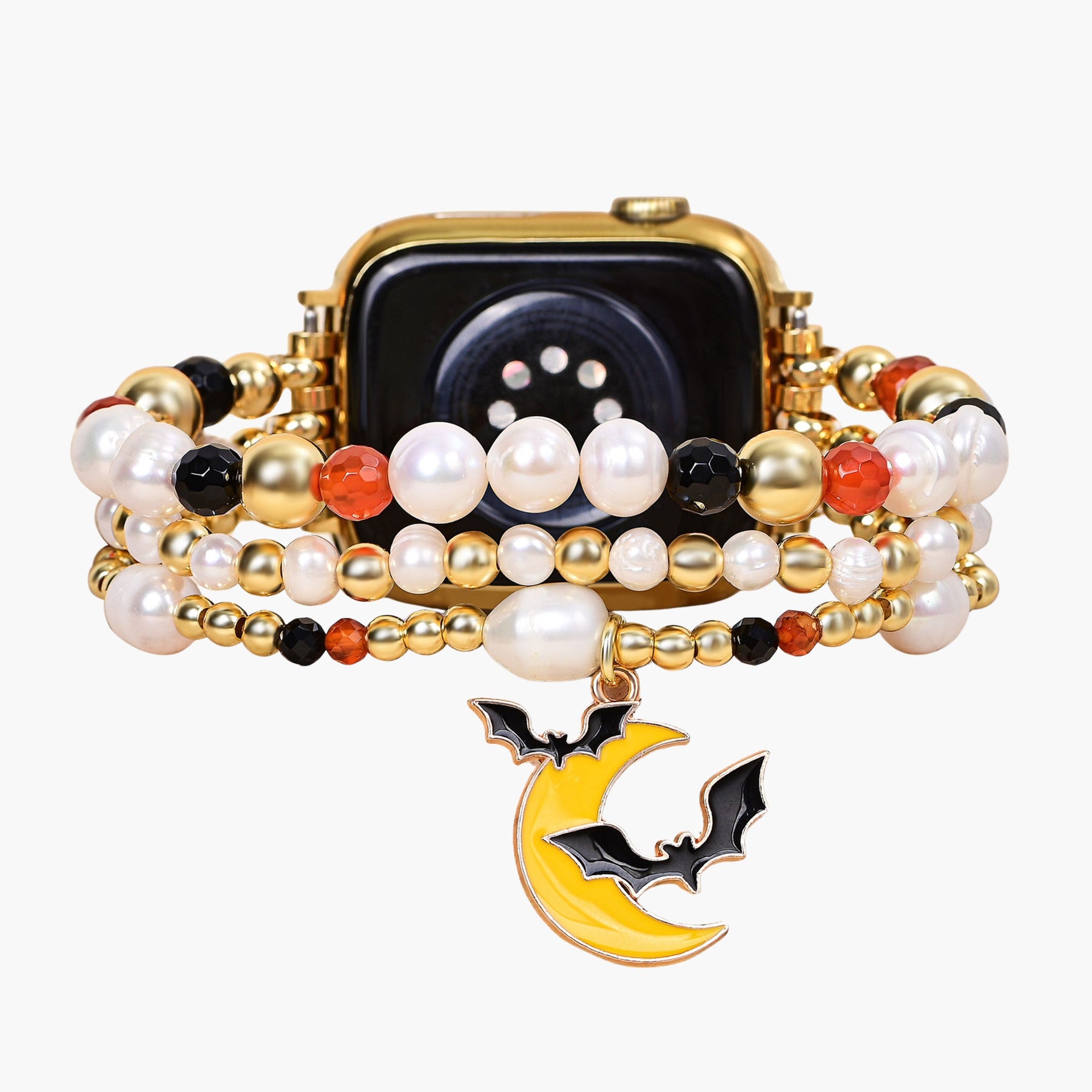 Correa para Apple Watch con brillo encantado de Halloween