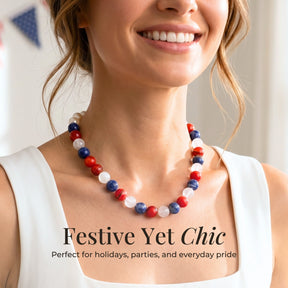 Collar de cuentas Chunky America 250