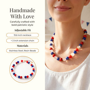 Collar de cuentas Chunky America 250