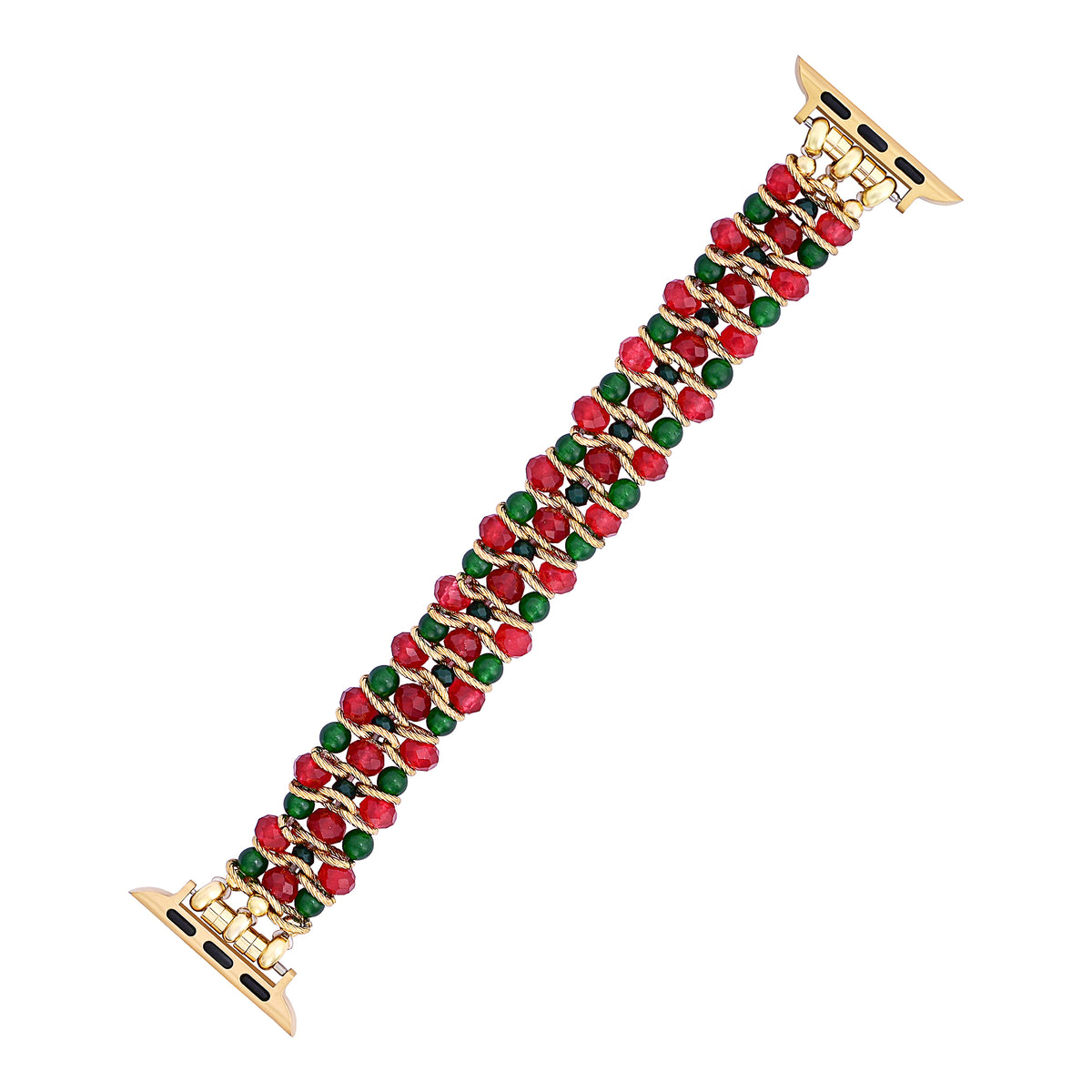 Correa elástica para Apple Watch con encanto navideño