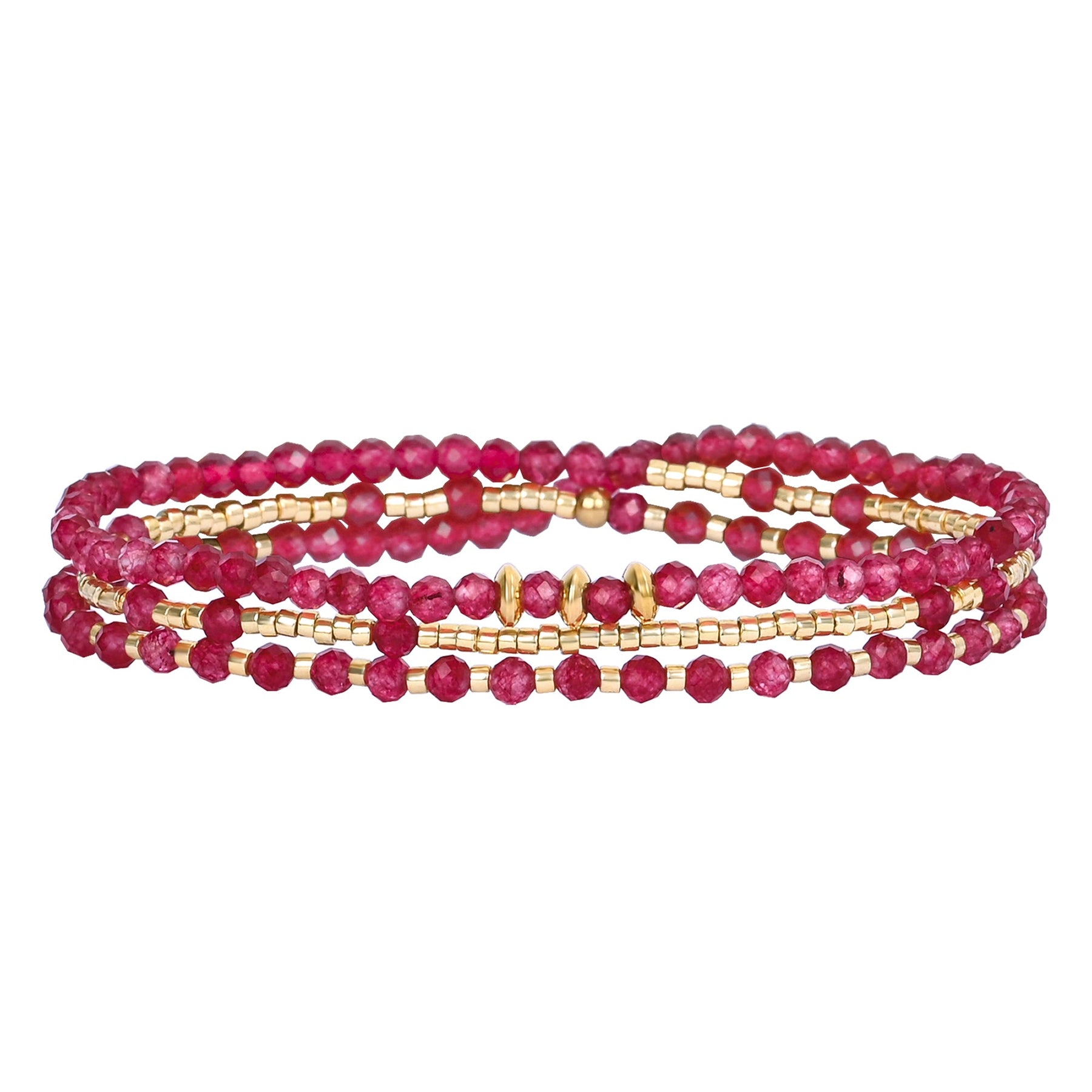 Pulsera/Collar Multiestilo Crimson Dream