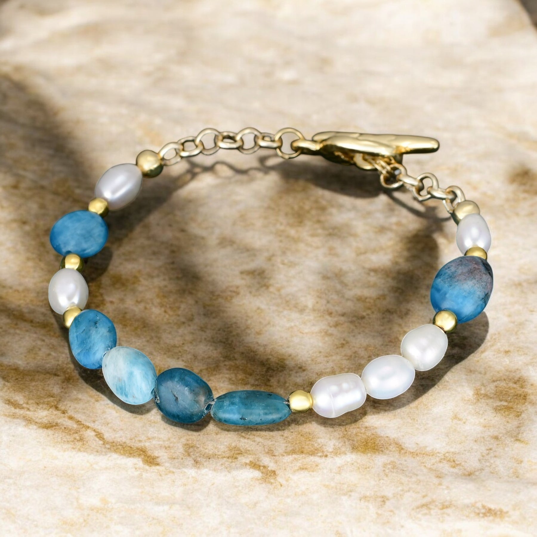 Pulsera de Apatita Playa Paradisíaca