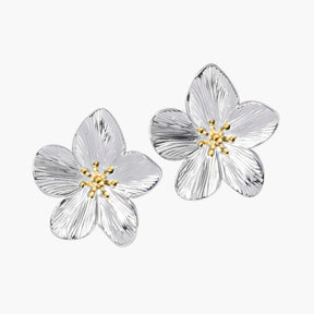 Pendientes de Stud Radiancia de Flor
