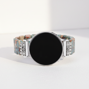 Correa elástica de jaspe tibetano de la Tierra para Apple Watch