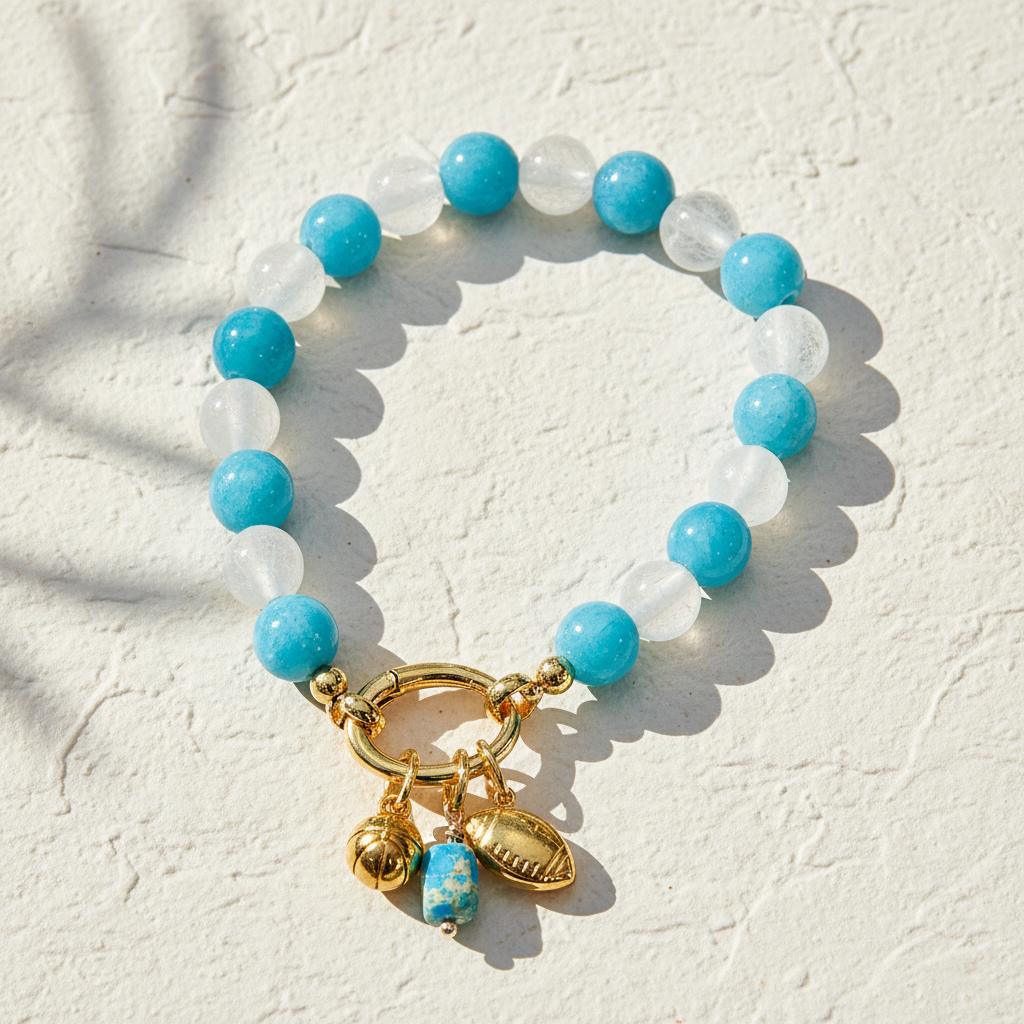 Pulsera elástica para el día del partido