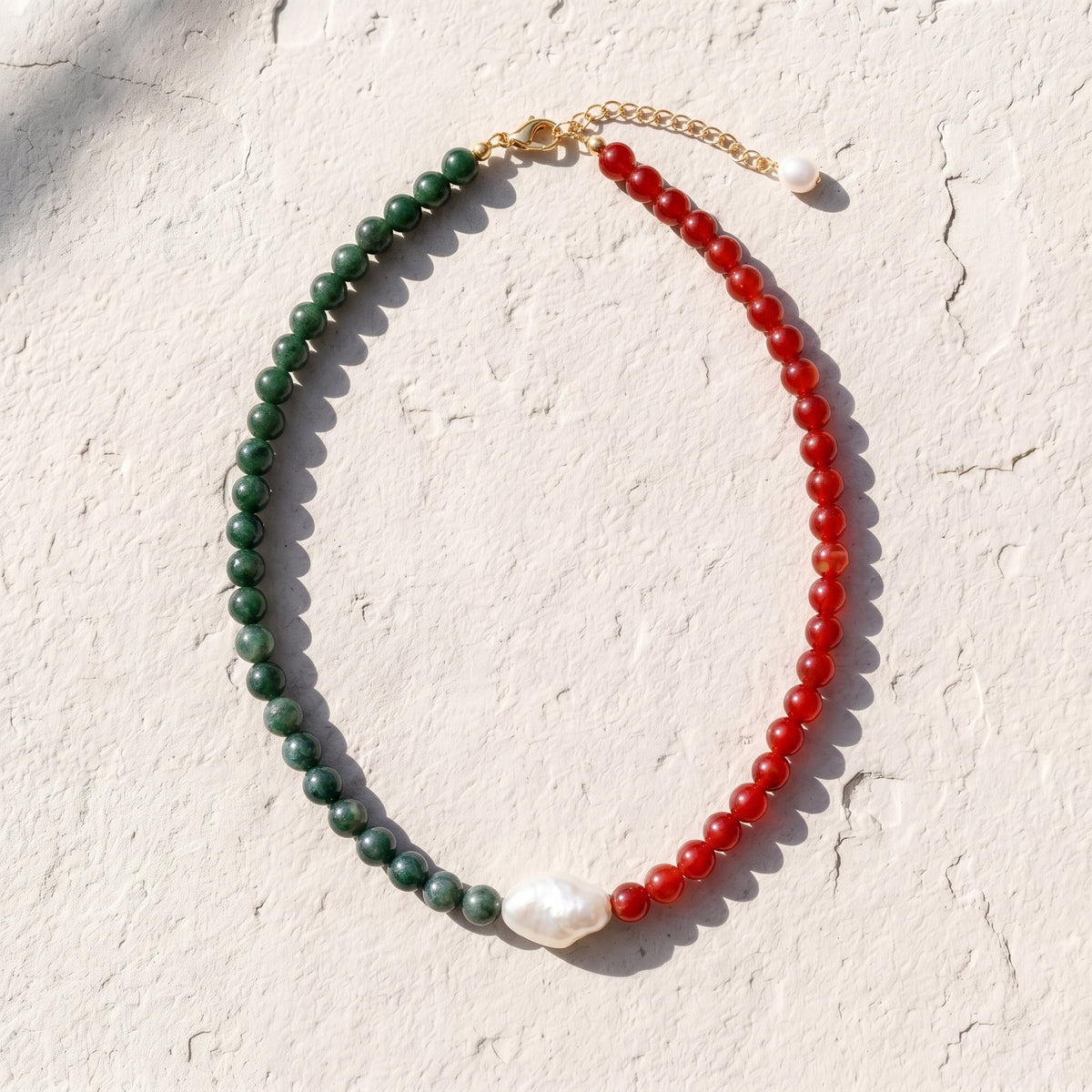Collar de perlas con cuentas Amalfi de Italia