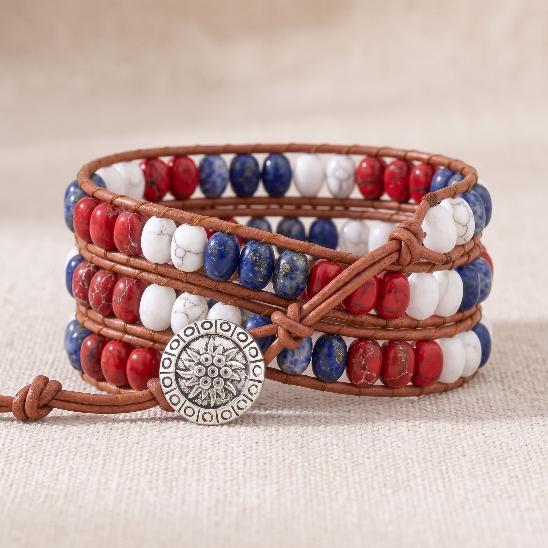 Pulsera con cuentas Britannia del Reino Unido