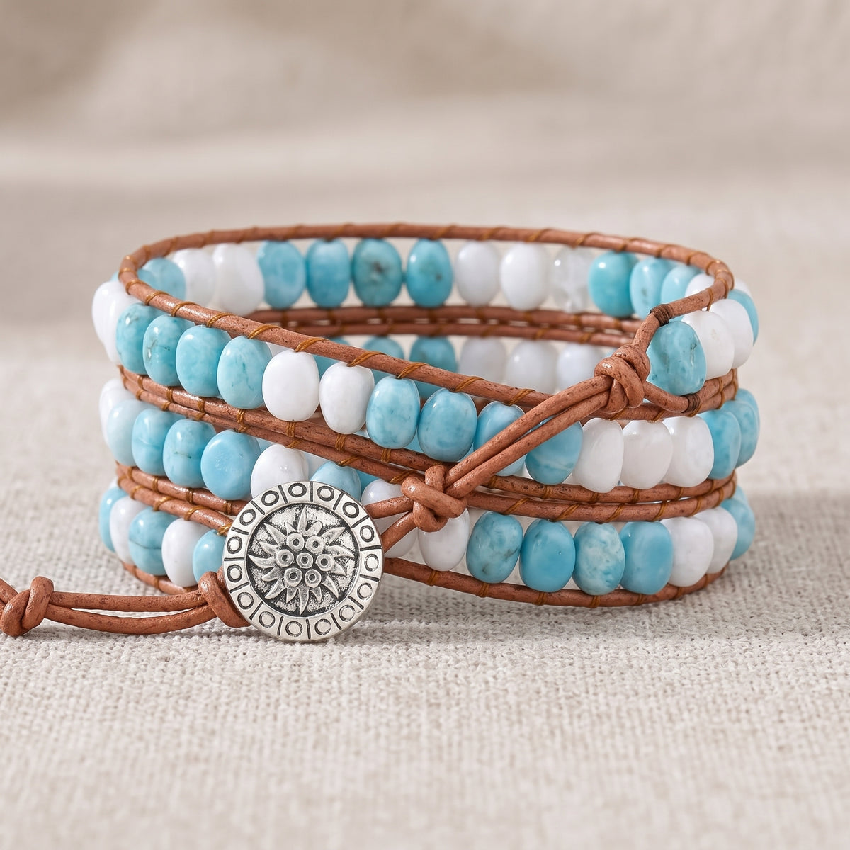 Pulsera de cuentas Albiceleste de Argentina