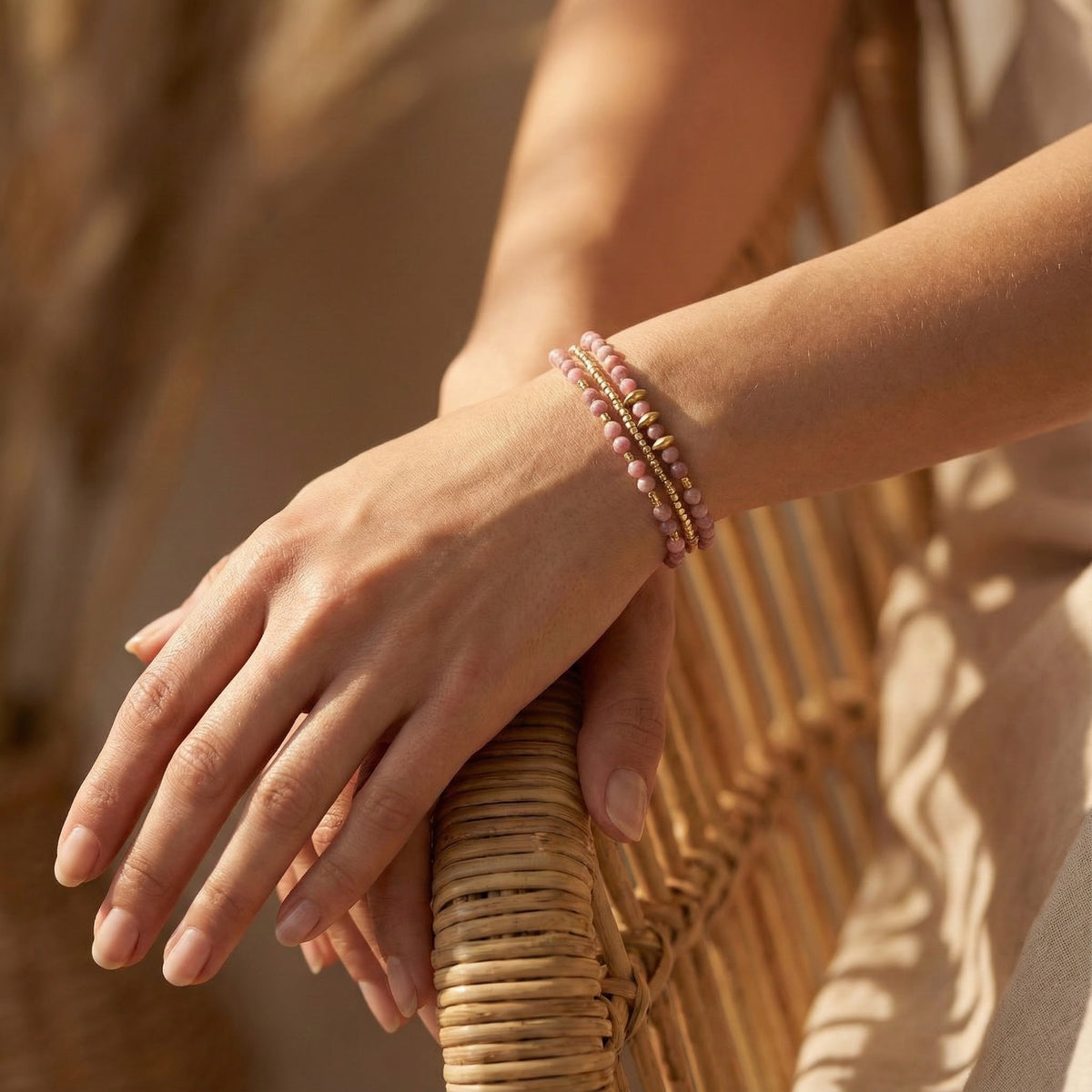 Pulsera/Collar Rose Harmony Multi-Style