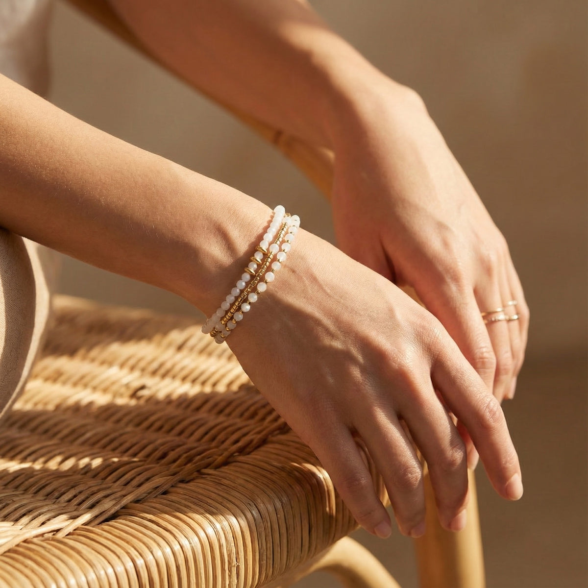 Pulsera/Collar Multiestilo Aura de Luz de Luna