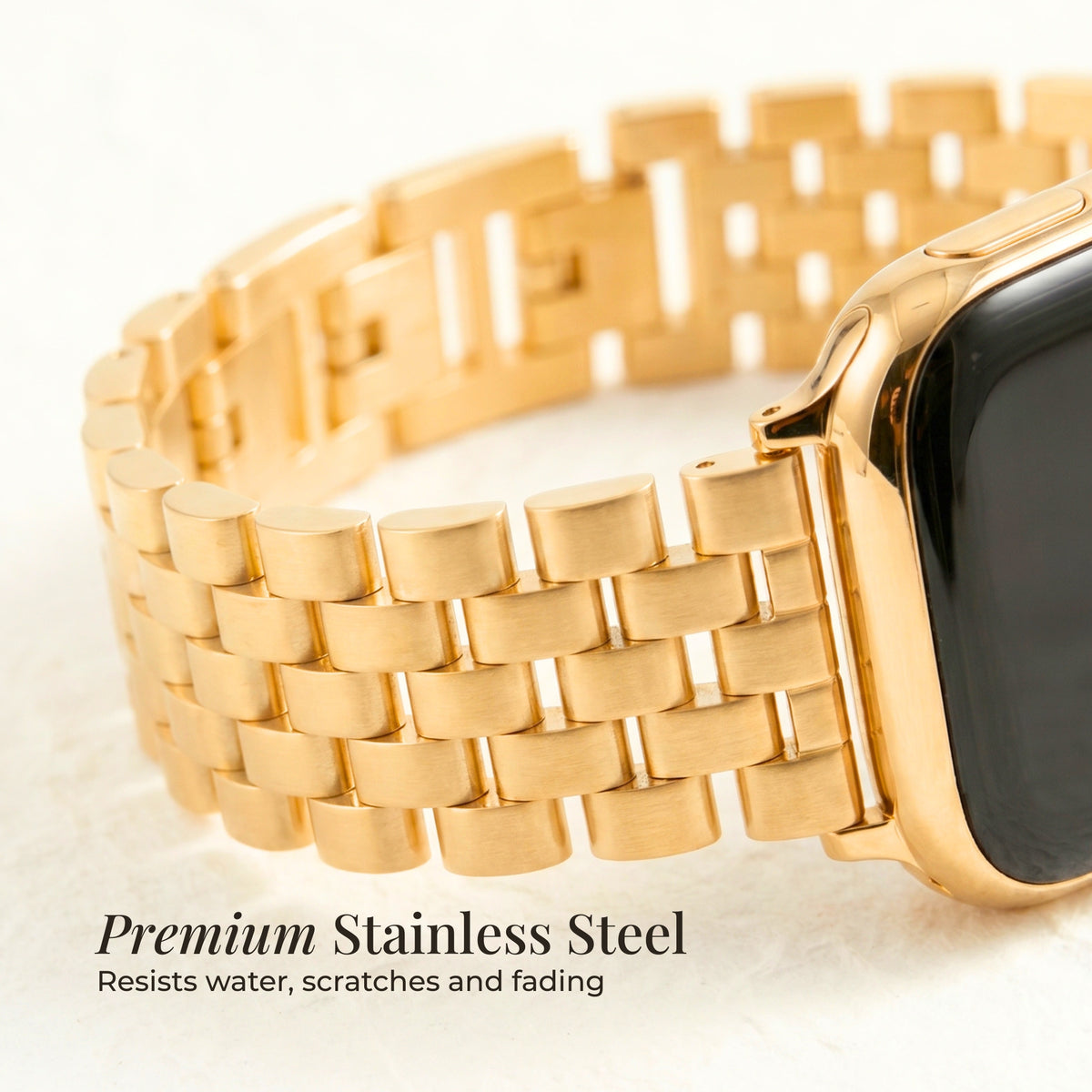 Correa de lujo Golden Chic para Apple Watch