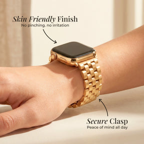 Correa de lujo Golden Chic para Apple Watch
