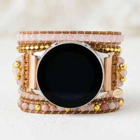 Correa para reloj Samsung Galaxy de Cuarzo Rosa Dorado