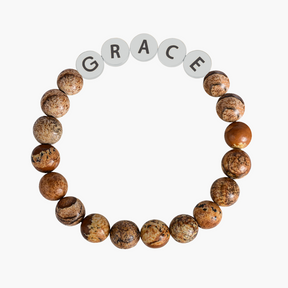 Pulsera de inspiración Jasper Grace