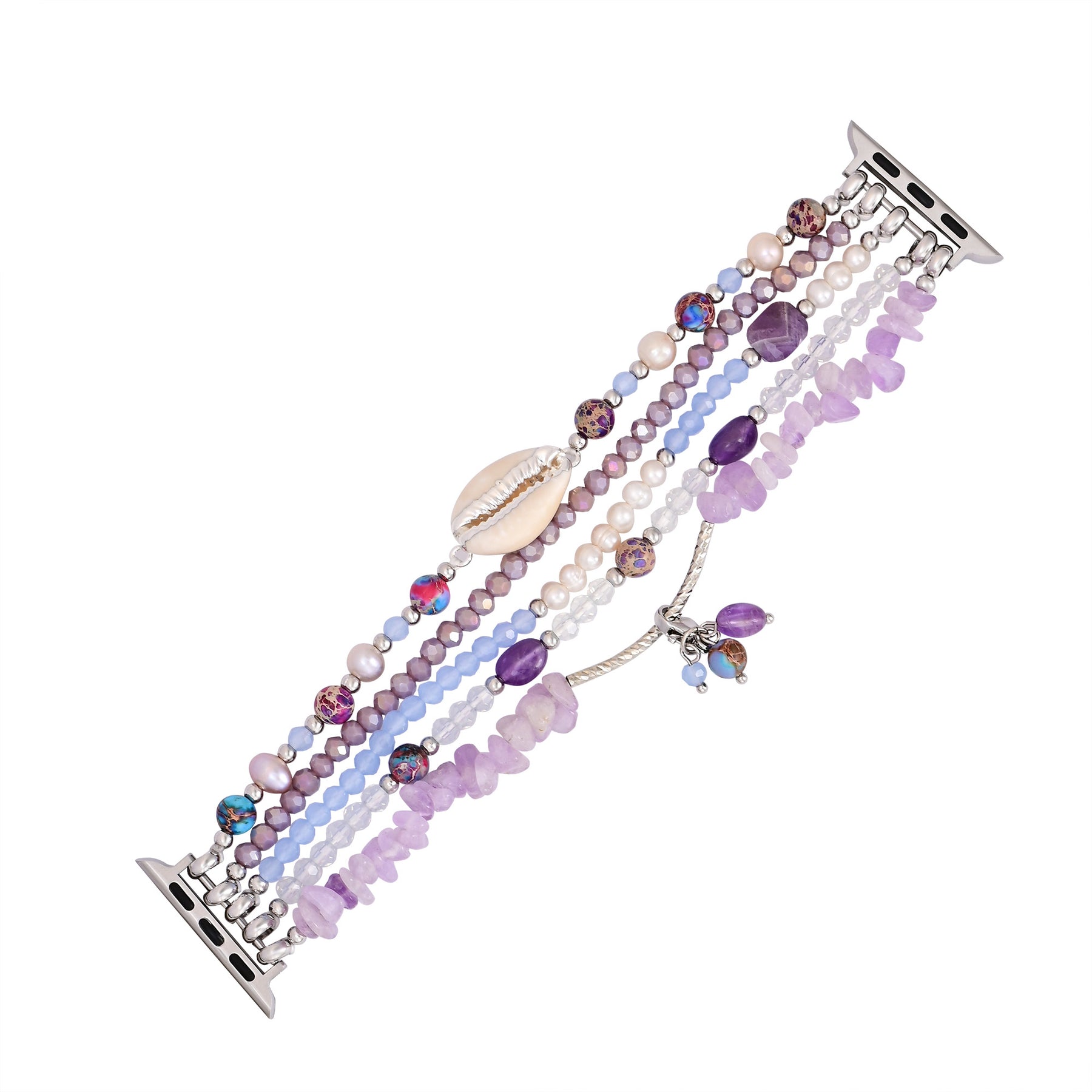 Correa elástica Lilac Shoreline para Apple Watch