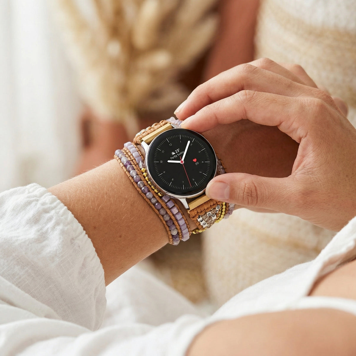 Correa para reloj Samsung Galaxy Imperial Amethyst