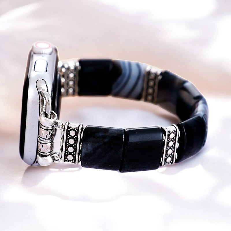 Correa Bohemia Noir Stretch para Apple Watch