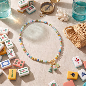 Collar de la fortuna del mahjong de la suerte