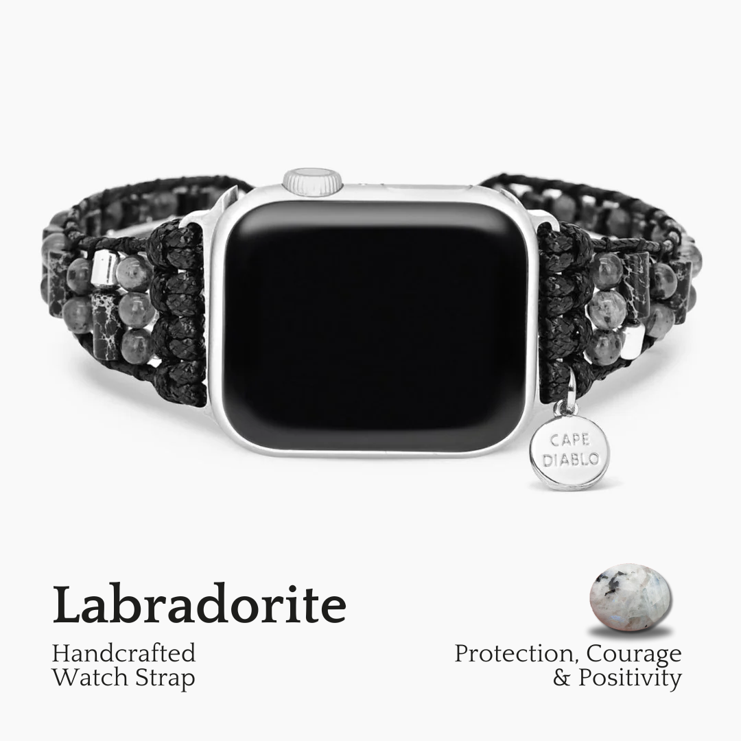 Correa Apple Watch activa de labradorita para hombre