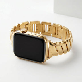 Correa de lujo Golden Glamour para Apple Watch