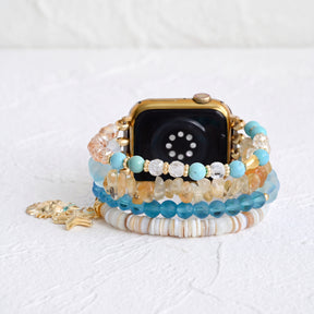 Correa elástica Seaside Glow para Apple Watch