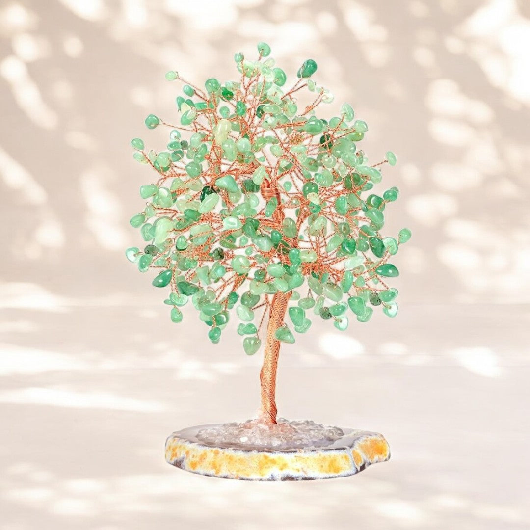 Árbol de la Vida de Aventurina Verde