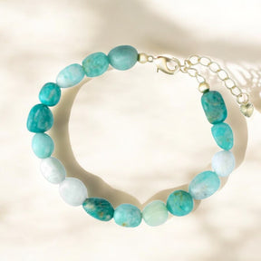 Pulsera de Amazonita Marítima