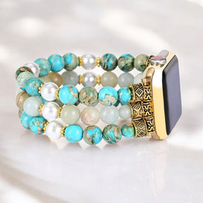 Correa elástica para reloj Ocean Breeze Jasper