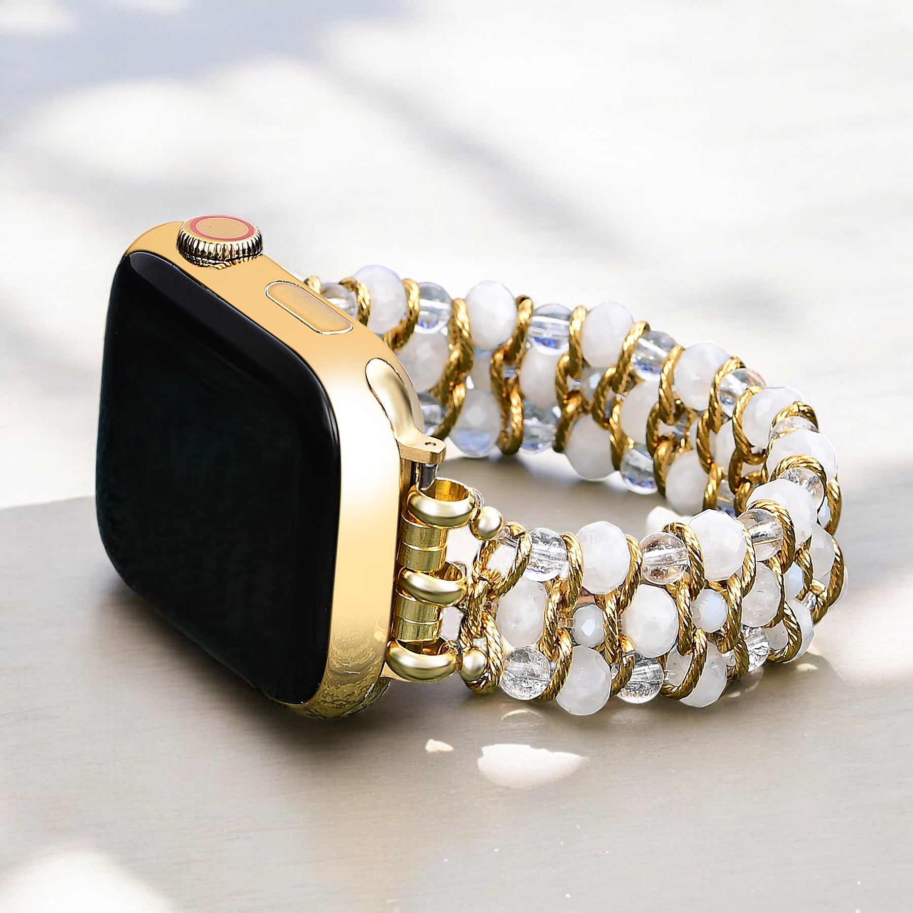 Correa trenzada Moonlight Goddess para Apple Watch