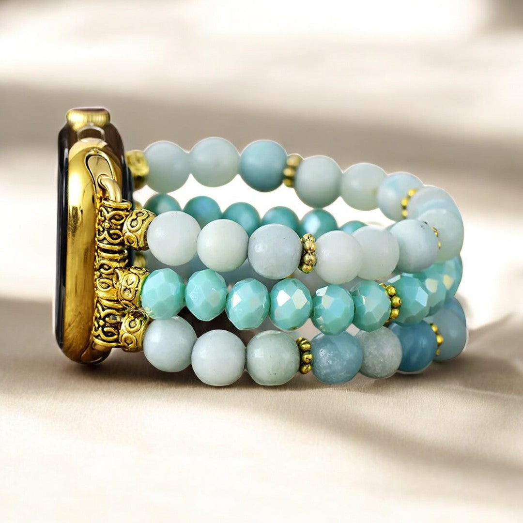 Correa elástica para Apple Watch Amazonite Bliss