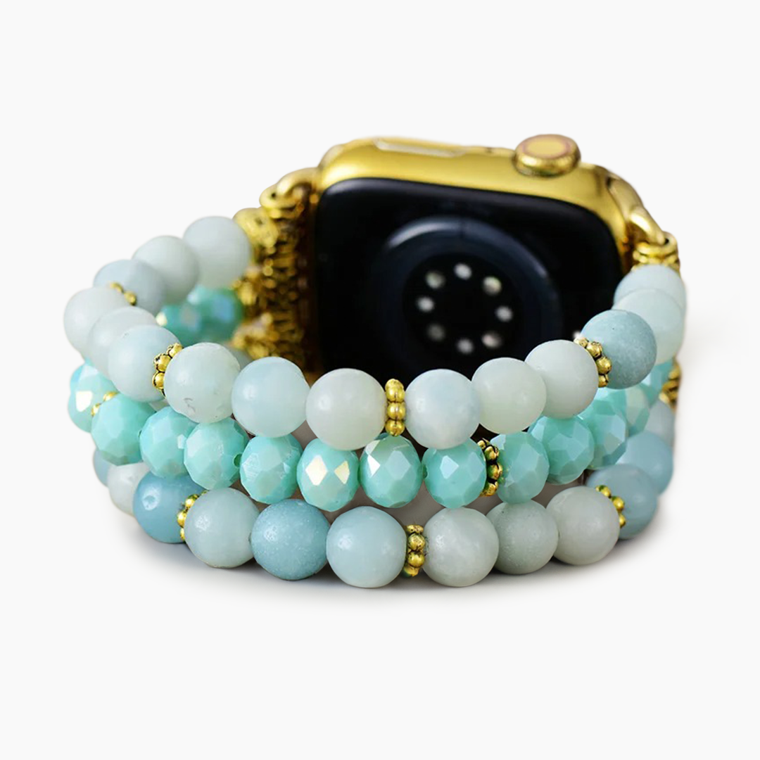 Correa elástica para Apple Watch Amazonite Bliss