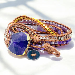 Brazalete Envolvente Imperial de Amatista