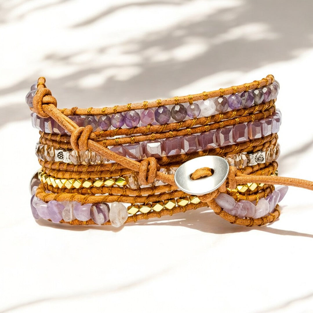 Brazalete Envolvente Imperial de Amatista