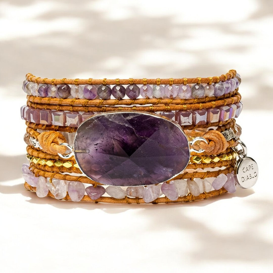 Brazalete Envolvente Imperial de Amatista